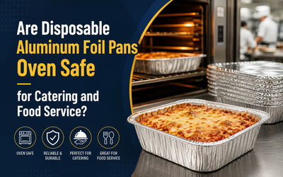 Are Disposable Aluminum Foil Pans Oven Safe for Catering and Food Service?