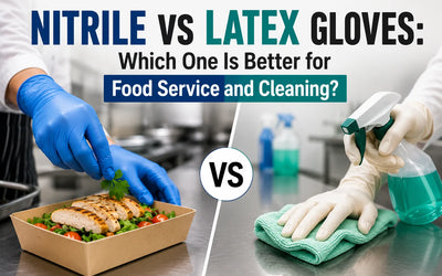 Nitrile vs Latex Gloves: Which One Is Better for Food Service and Cleaning?
