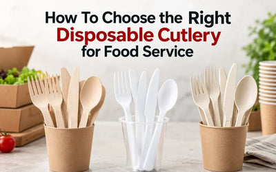 How To Choose the Right Disposable Cutlery for Food Service