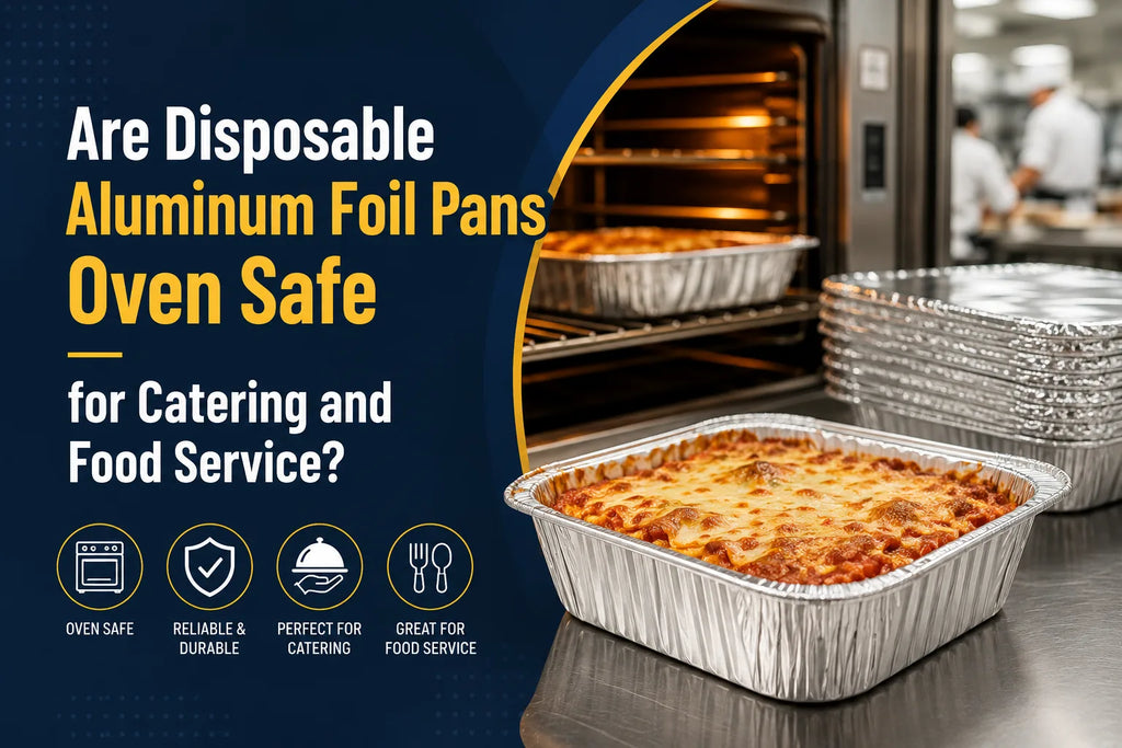 Are Disposable Aluminum Foil Pans Oven Safe for Catering and Food Service?