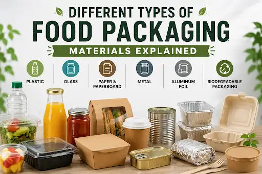 Different Types of Food Packaging Materials Explained