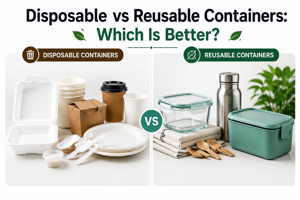Disposable vs Reusable Containers: Which Is Better?