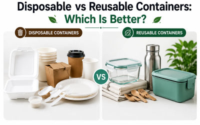 Disposable vs Reusable Containers: Which Is Better?
