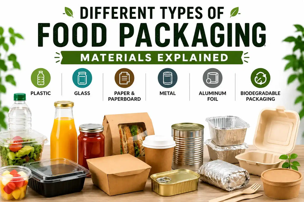 Different Types of Food Packaging Materials Explained