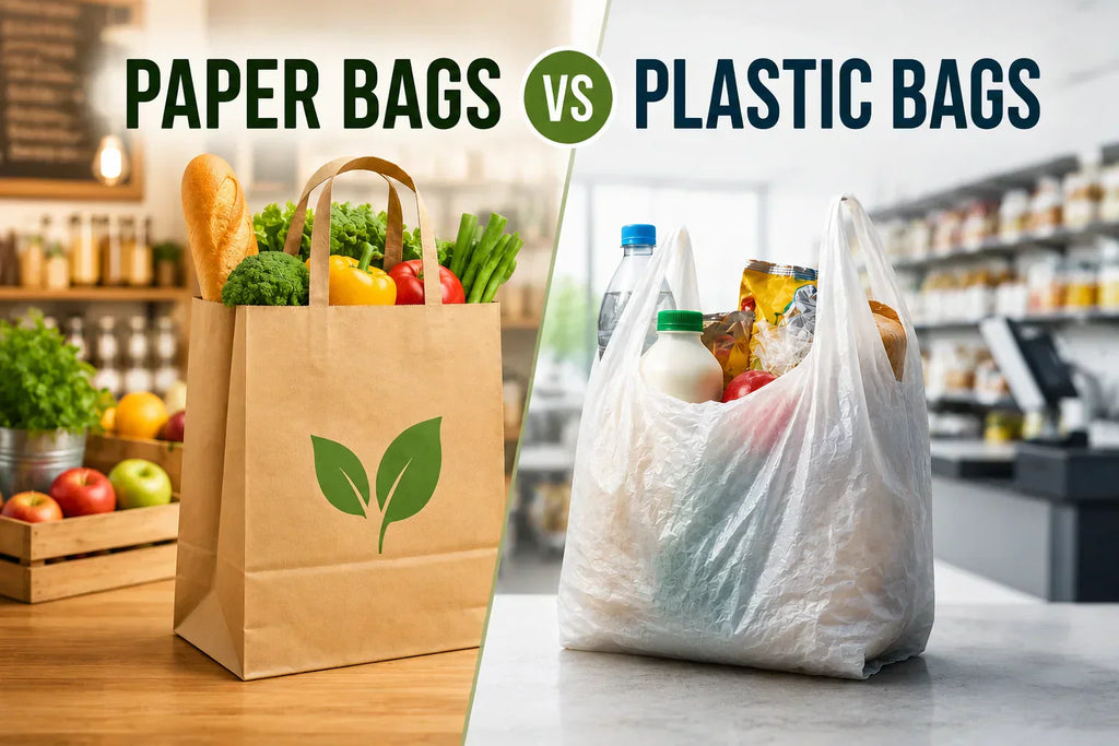 Paper Bags vs Plastic Bags: Which Is Better for Your Business in Canada?