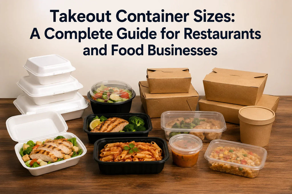 Takeout Container Sizes: A Complete Guide for Restaurants and Food Businesses
