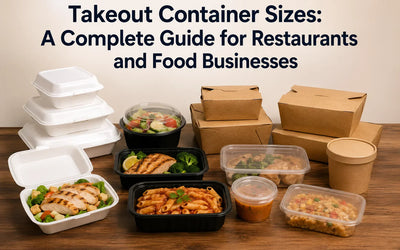 Takeout Container Sizes: A Complete Guide for Restaurants and Food Businesses