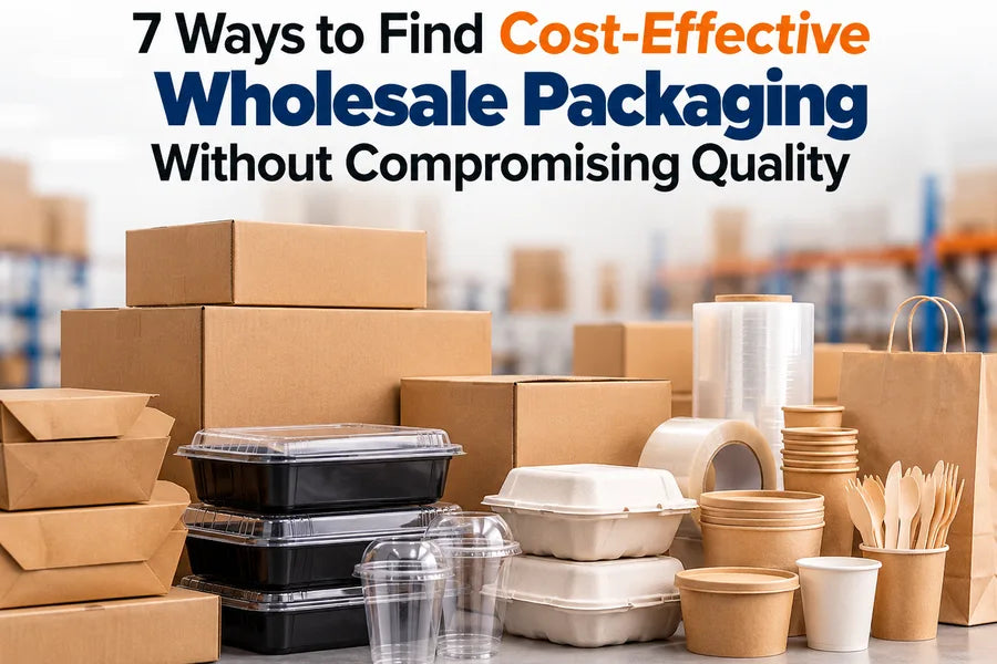 7 Ways to Find Cost-Effective Wholesale Packaging Without Compromising Quality