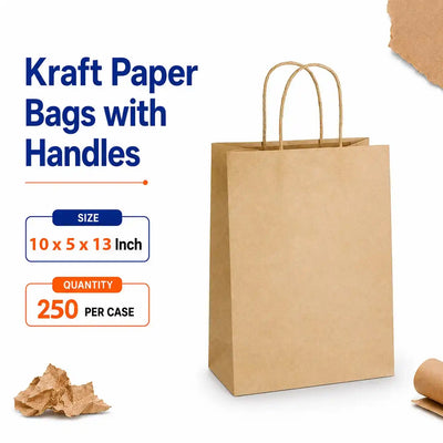 10x5x13 Kraft Paper Bag