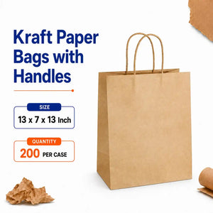 13x7x13 Kraft Paper Bag