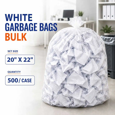 White Garbage Bag 20x22
