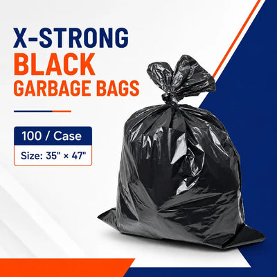 X-Strong Black Garbage Bag