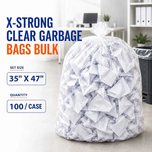 X-Strong Clear Garbage Bag