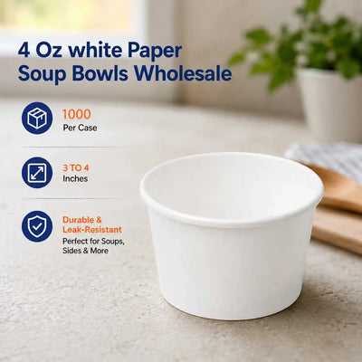 4 oz Paper Soup Bowl