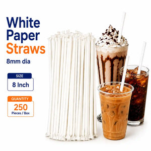 White Paper Straw