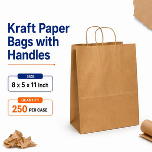 8.5x11 Kraft Paper Bag