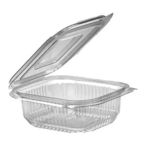 8 Oz. Hinged Clear Deli Container, 200/Case