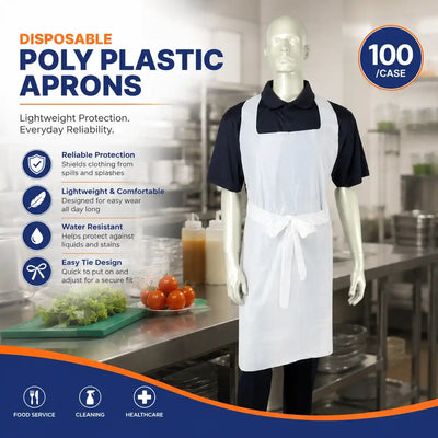 Disposable Poly Apron