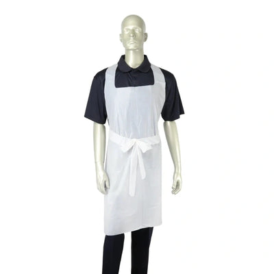 OZAT - Poly Plastic Disposable Apron for Kitchen Use, 100/Case