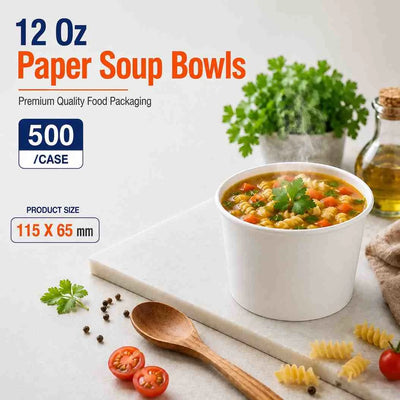 Paper Soup Bowl