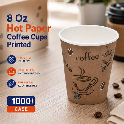 8 oz Paper Coffee Cup