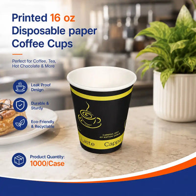 16 oz Paper Coffee Cup
