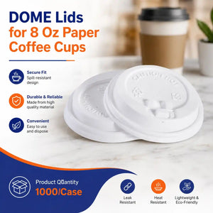 8 oz Dome Lid