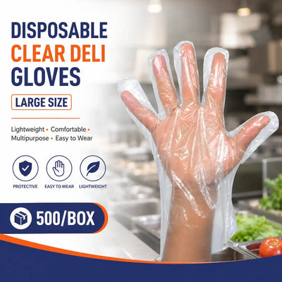 Clear Deli Gloves