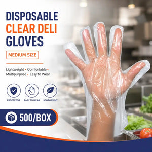 Clear Deli Gloves