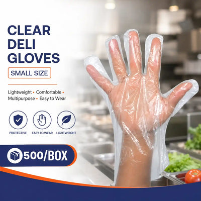 Clear Deli Gloves