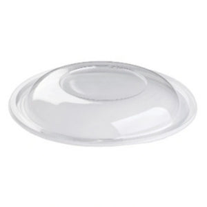ECOZOE - Dome PET Lids for 32 Oz. Bagasse Round Bowl 300/Case