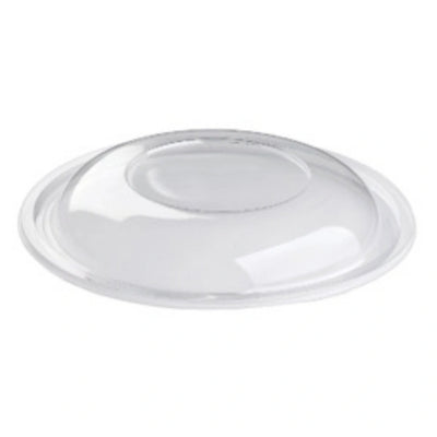 ECOZOE - Dome PET Lids for 32 Oz. Bagasse Round Bowl 300/Case