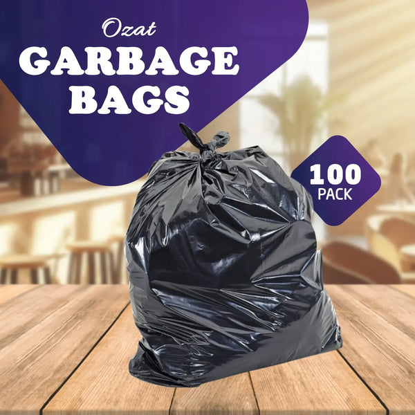 X-Strong Black Garbage Bags 42x48 | 100/Case OZAT
