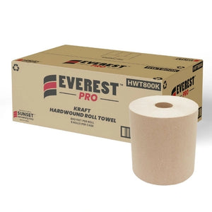 EVEREST PRO - Kraft Paper Hand Towel - 800'*6ROLLS/Case