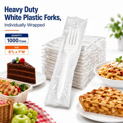 Wrapped Plastic Fork