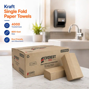 Kraft Single Fold Towels