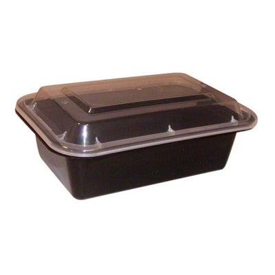 MAPLE - 24oz Rectangular Combo Container, 150/Case