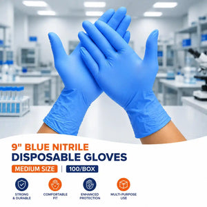 Blue Nitrile Gloves