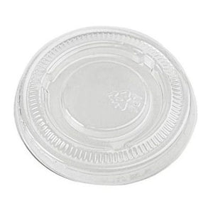 OZAT - Clear Plastic LIDS for 1 Oz. Portion Cups, 2500/Case