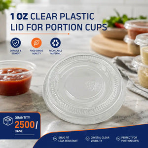 1 oz Portion Cup Lid