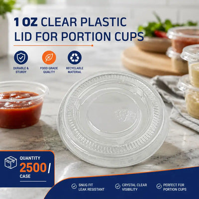 1 oz Portion Cup Lid