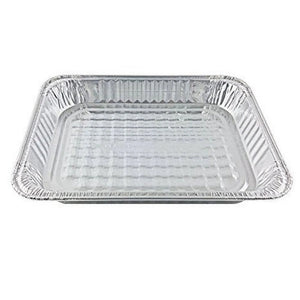 OZAT - Half Size Shallow Aluminum Foil Pans, 100/Case