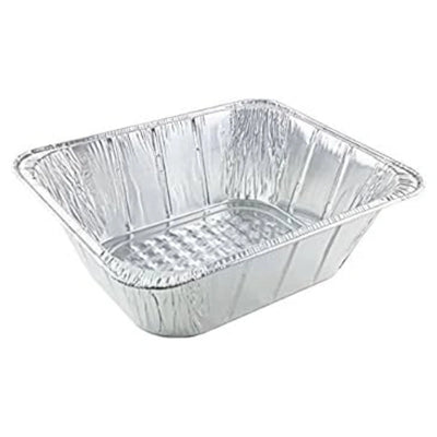 OZAT - Half Size Deep Aluminum Foil Pans, 100/Case