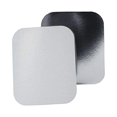 Flat Paper Lids for 2-1/4 LB Oblong Containers, Rectangular Disposable Lids for Foil Containers, 500/Case | OZAT