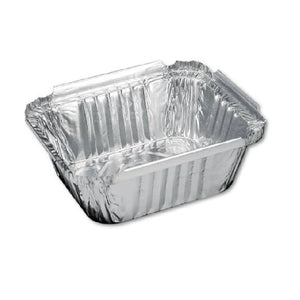 OZAT - 1LB Oblong Aluminum Foil Containers, 1000/Case