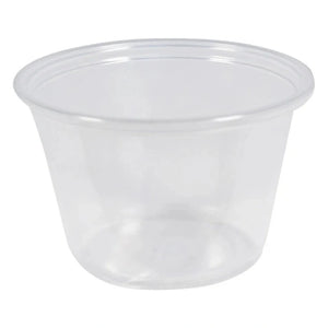 OZAT - 4 Oz. Clear Plastic Portion Cups, 2500/Case