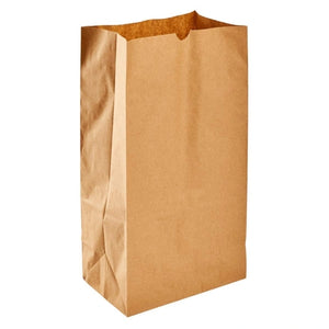 12 lb Brown Kraft Paper Bags #12 Size – Disposable Grocery & Food Packaging Bags for Bakery, Sandwiches & Retail |Recyclable Bags Made in Canada – 500/Case