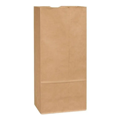2Lb Brown/Kraft Paper bag #2, Made in Canada, 500/Case