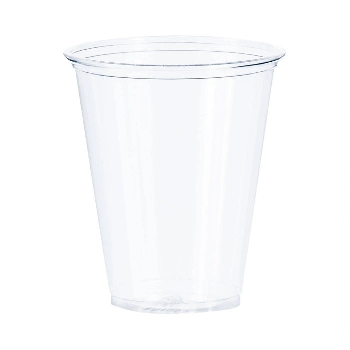 Clear 7 Oz PET Plastic Cups – Disposable Round Cold Drink Cups for Juice, Water & Iced Beverages | Events – 1000/Case | OZAT