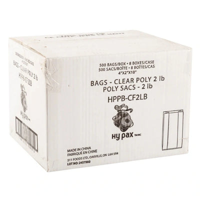 2LB Poly Bag, 500/Case